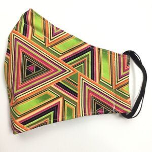 ‎2/$15 - Green Mask, Geometric Face Mask Green Triangles Filti Filter